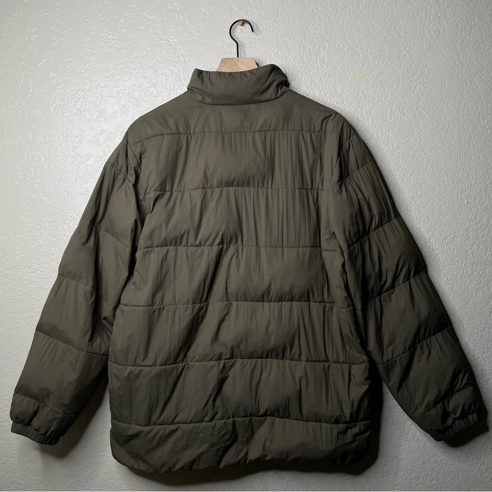 Madewell Men’s Quilted PufferJacket Cargo Green - Picture 10 of 12